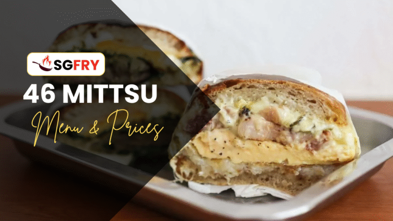 46 MITTSU MENU SINGAPORE & UPDATED PRICES 2025