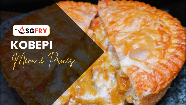 KOBEPI MENU SINGAPORE & UPDATED PRICES 2025