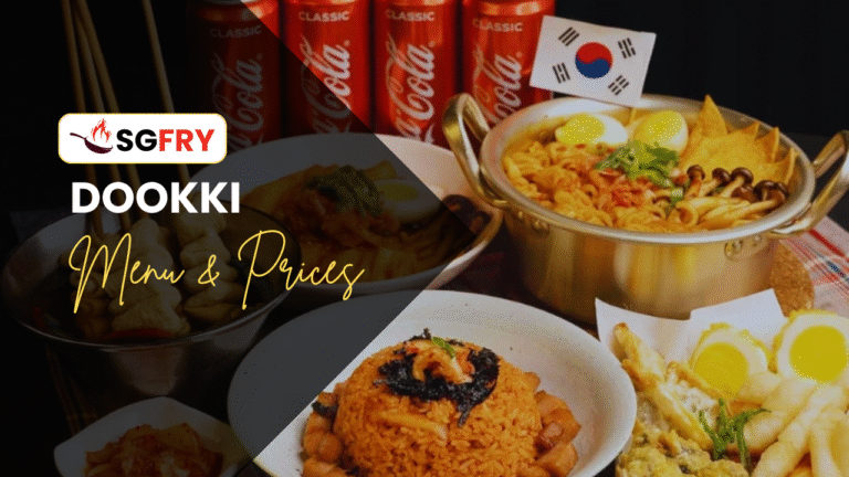 DOOKKI MENU SINGAPORE PRICES