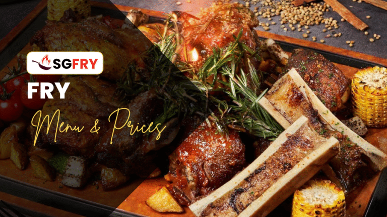 FYR MENU SINGAPORE & UPDATED PRICES 2025