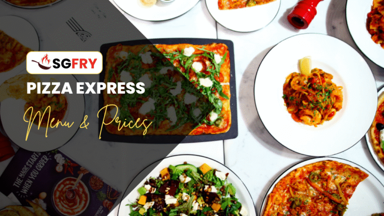 PIZZA EXPRESS MENU SINGAPORE & UPDATED PRICES 2025