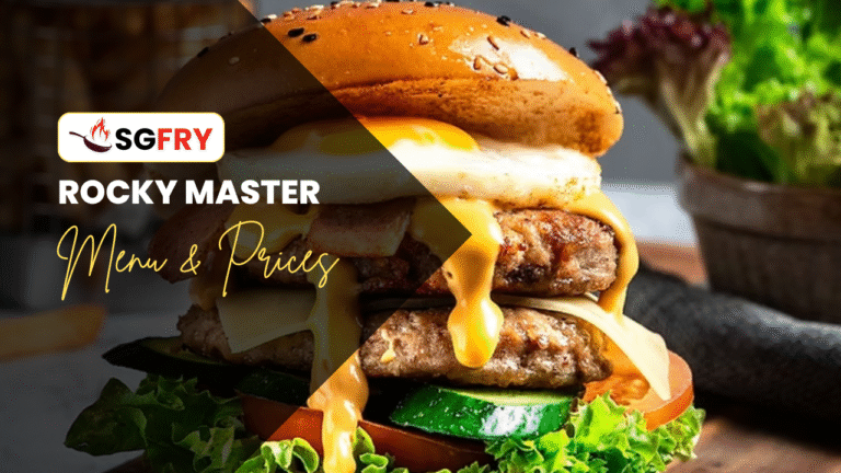 ROCKY MASTER MENU SINGAPORE & UPDATED PRICES 2025