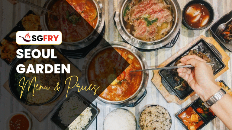SEOUL GARDEN MENU SINGAPORE PRICES