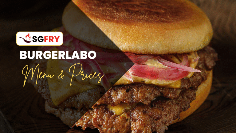 BURGERLABO MENU SINGAPORE PRICES