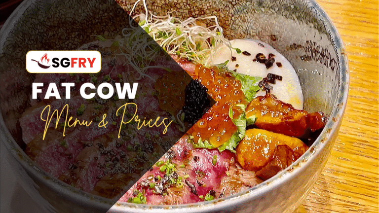 FAT COW MENU SINGAPORE PRICES