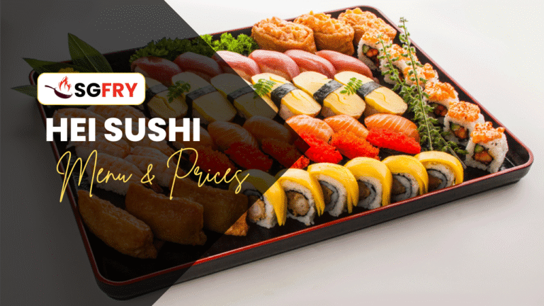 HEI SUSHI MENU SINGAPORE PRICES