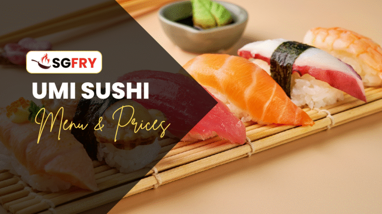 UMI SUSHI MENU SINGAPORE PRICES