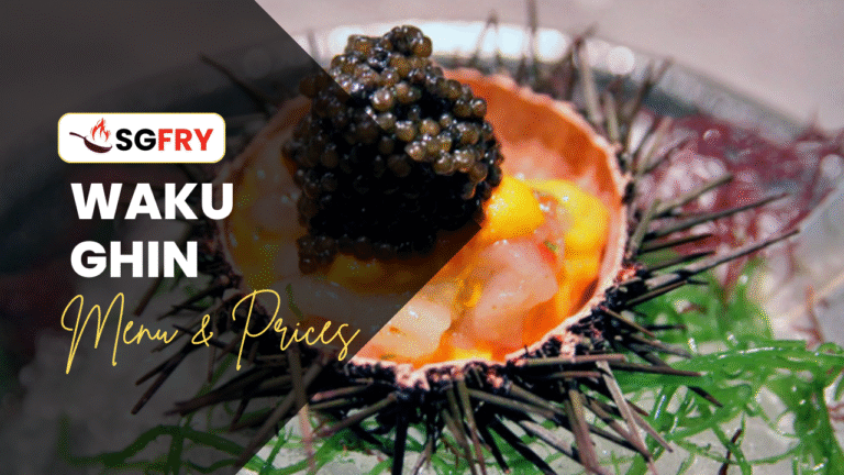 WAKU GHIN MENU SINGAPORE PRICES