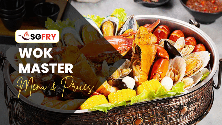 WOK MASTER MENU SINGAPORE PRICES