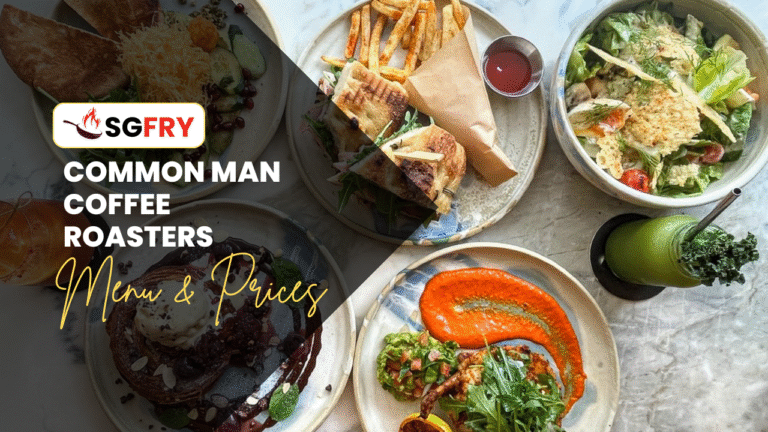 COMMON MAN COFFEE ROASTERS MENU SINGAPORE PRICES