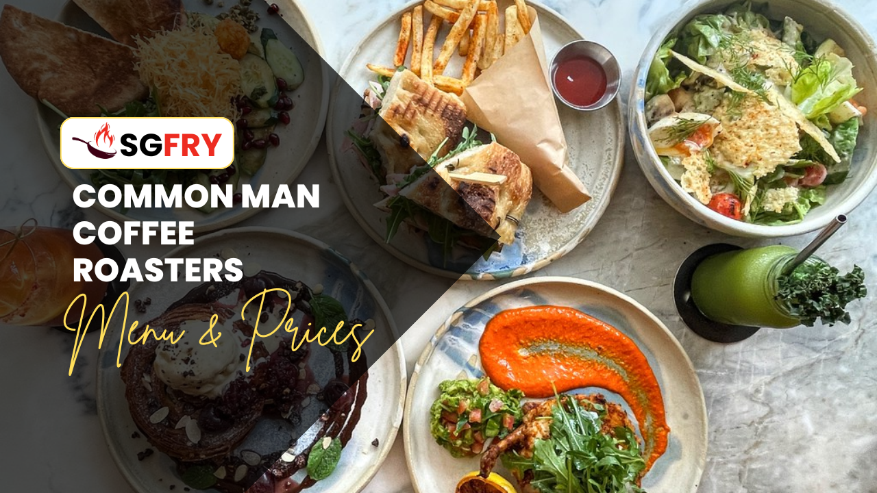 COMMON MAN COFFEE ROASTERS MENU SINGAPORE PRICES