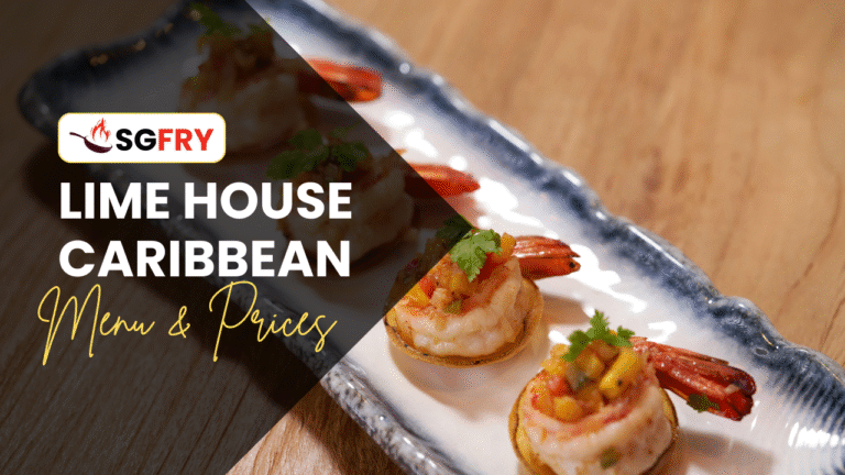 LIME HOUSE CARIBBEAN MENU SINGAPORE PRICES