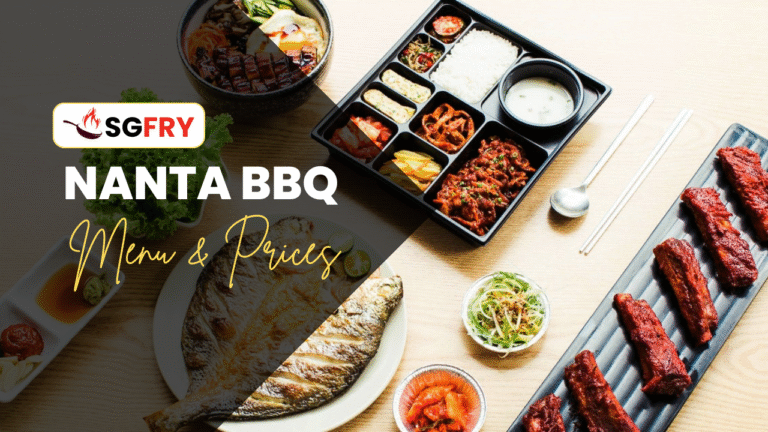 NANTA BBQ MENU SINGAPORE PRICES