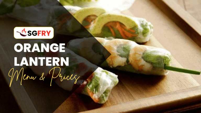 ORANGE LANTERN MENU SINGAPORE PRICES