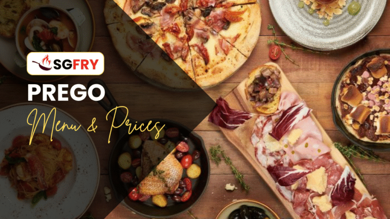 PREGO MENU SINGAPORE PRICES