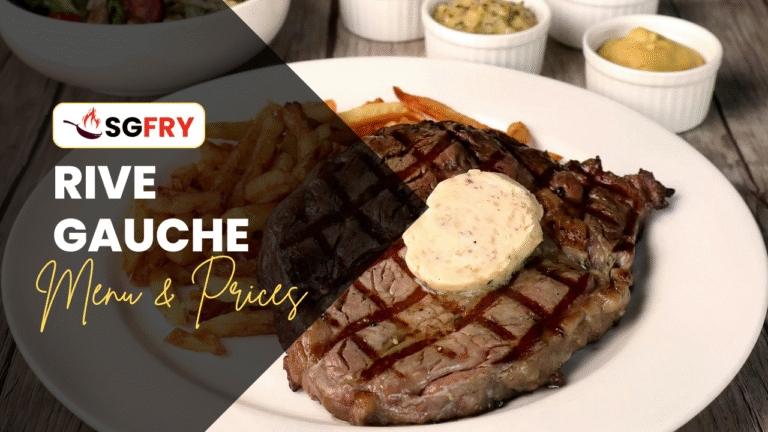 RIVE GAUCHE MENU SINGAPORE PRICES