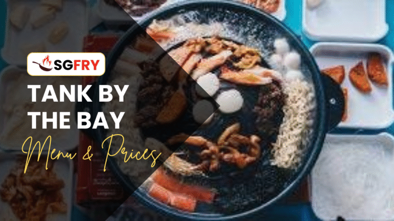 TANK BY THE BAY MENU SINGAPORE PRICES