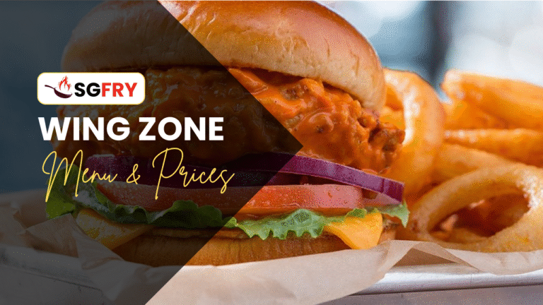 WING ZONE MENU SINGAPORE PRICES