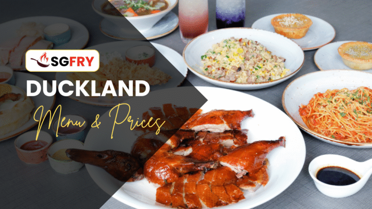 DUCKLAND MENU SINGAPORE PRICES