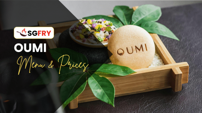 OUMI MENU SINGAPORE PRICES