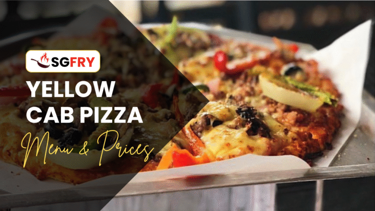 YELLOW CAB PIZZA MENU SINGAPORE PRICES